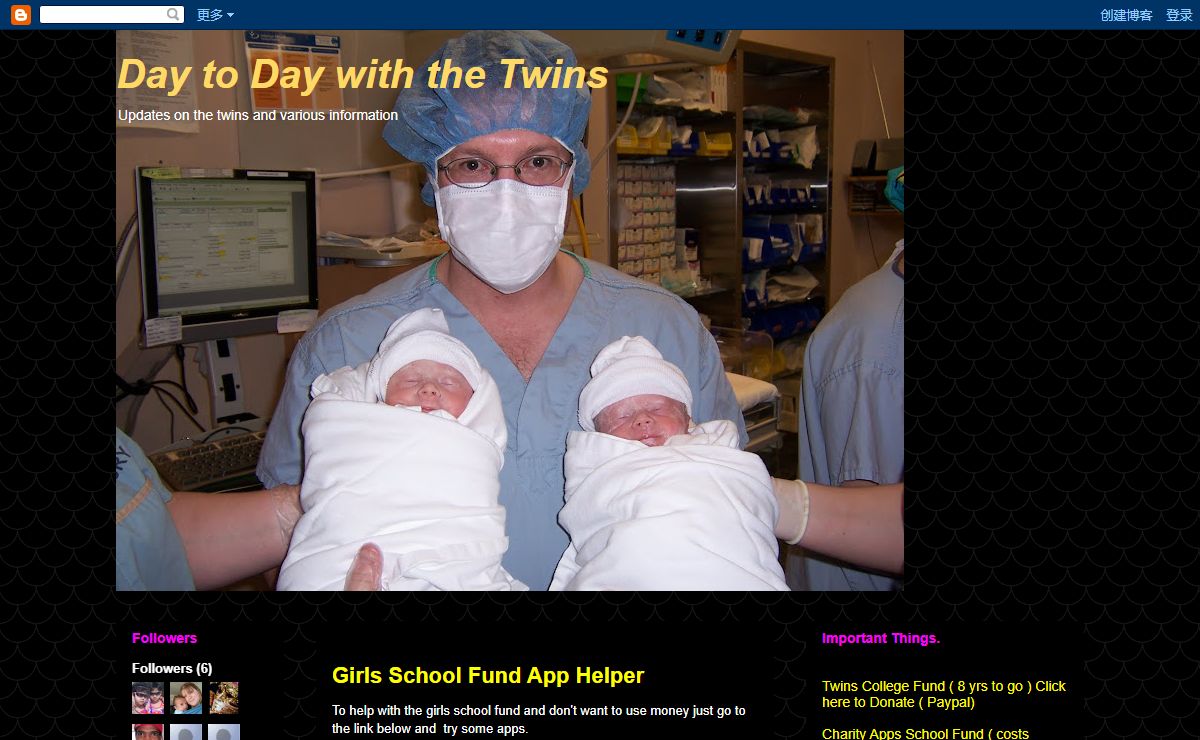 Day to Day with the Twins