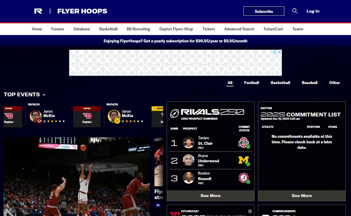 FlyerHoops: Dayton Flyers Football & Basketball Recruiting
