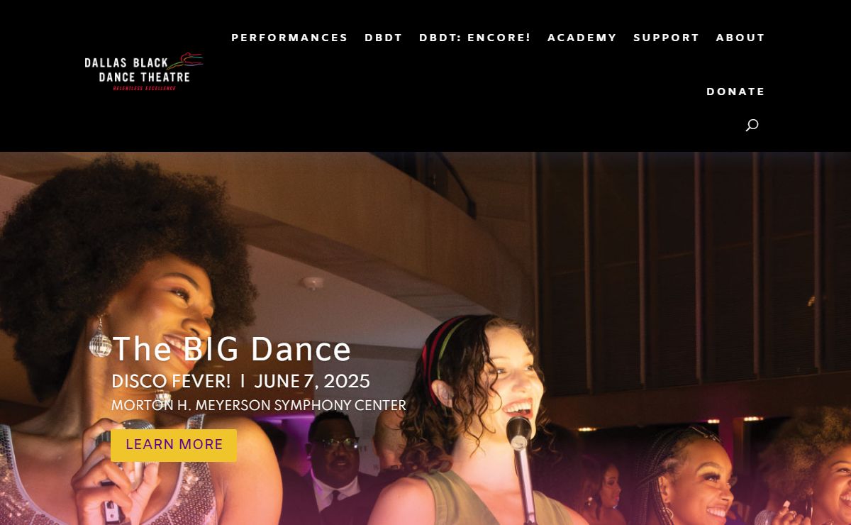 Home - Dallas Black Dance Theatre
