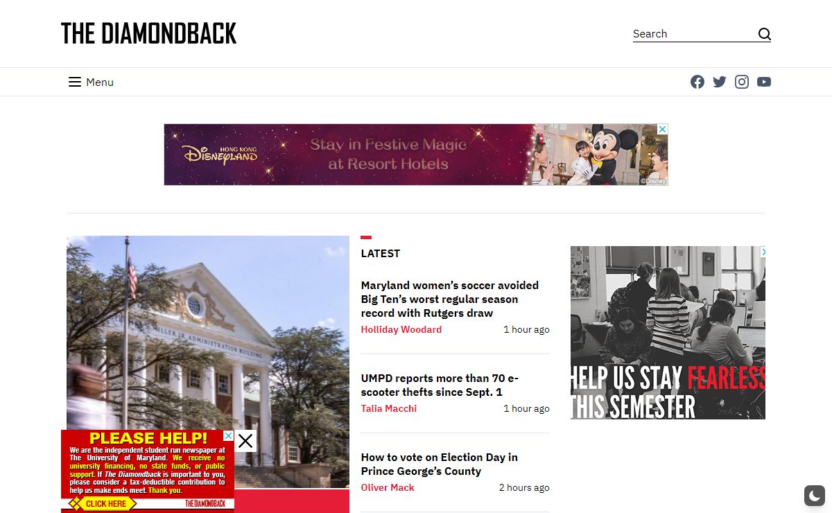 The Diamondback - The University of Maryland's independent student newspaper