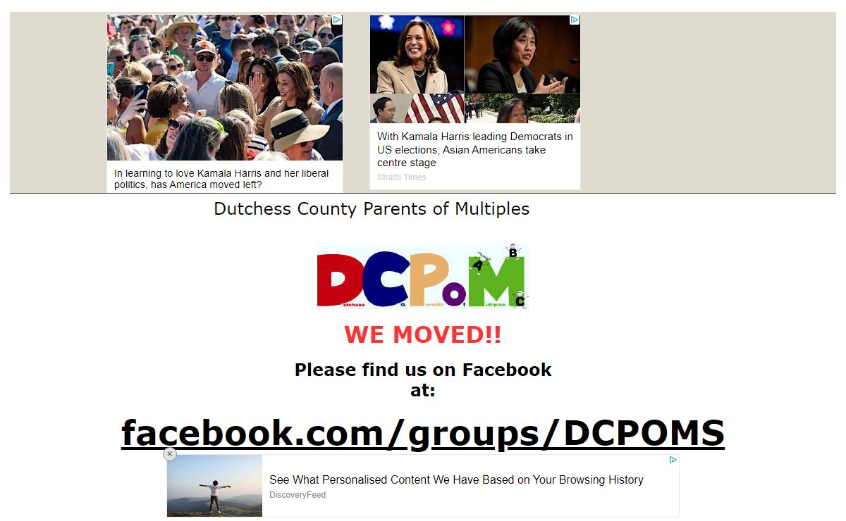 Dutchess County Parents of Multiples