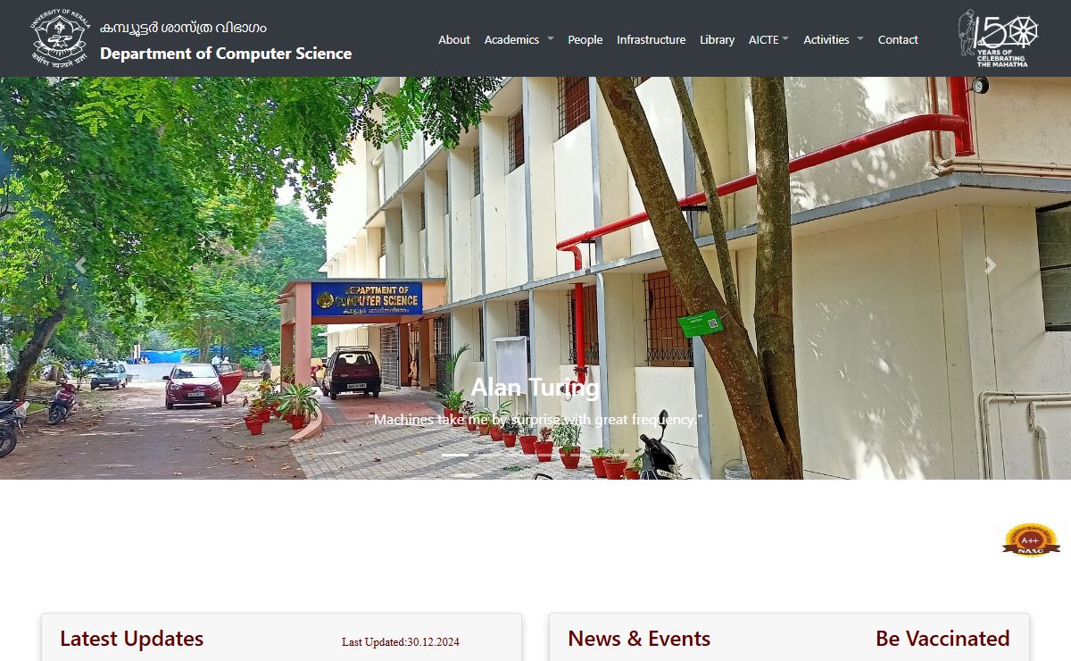 Department of Computer Science