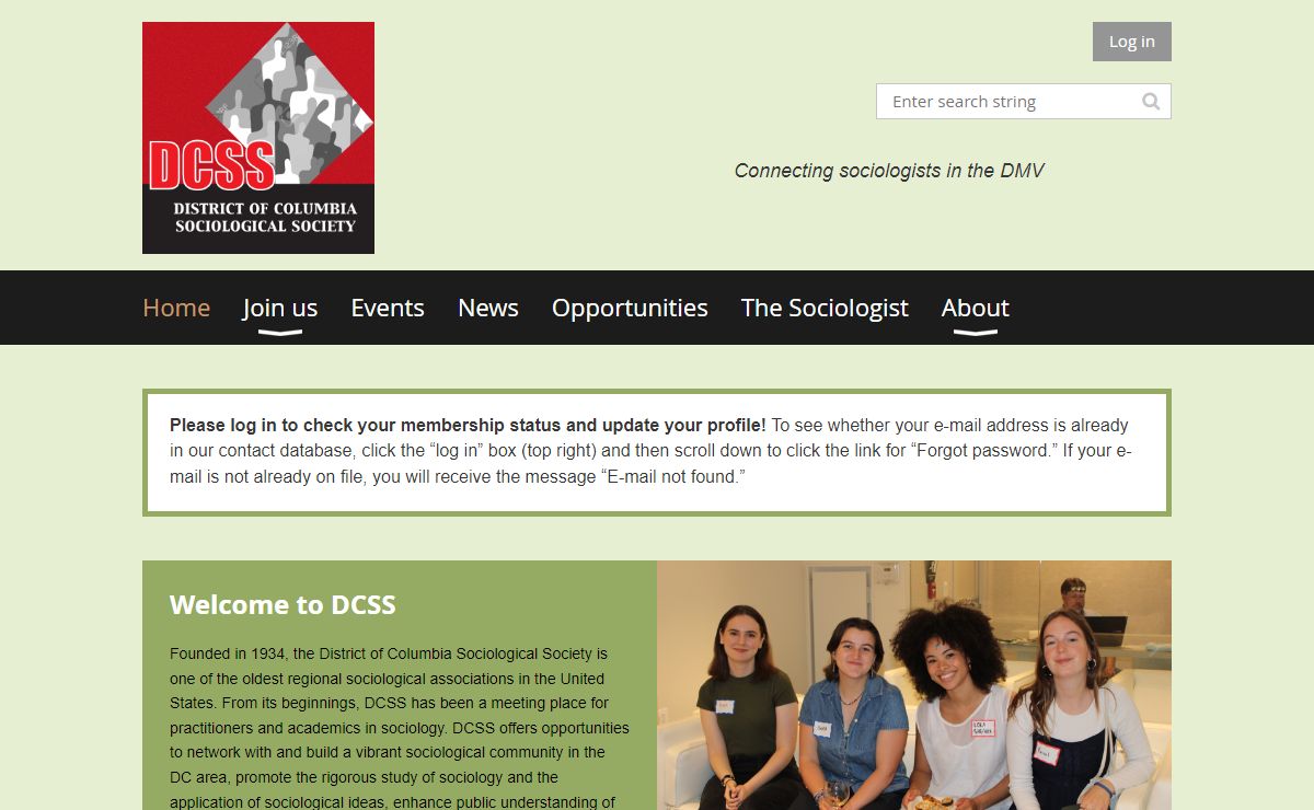 DC Sociological Society - Home