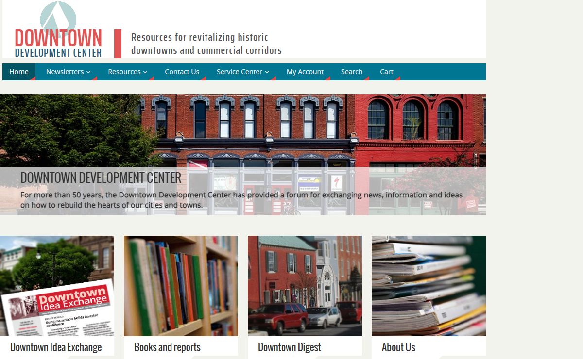 Downtown Development Center – Resources for revitalizing historic downtowns and commercial corridors
