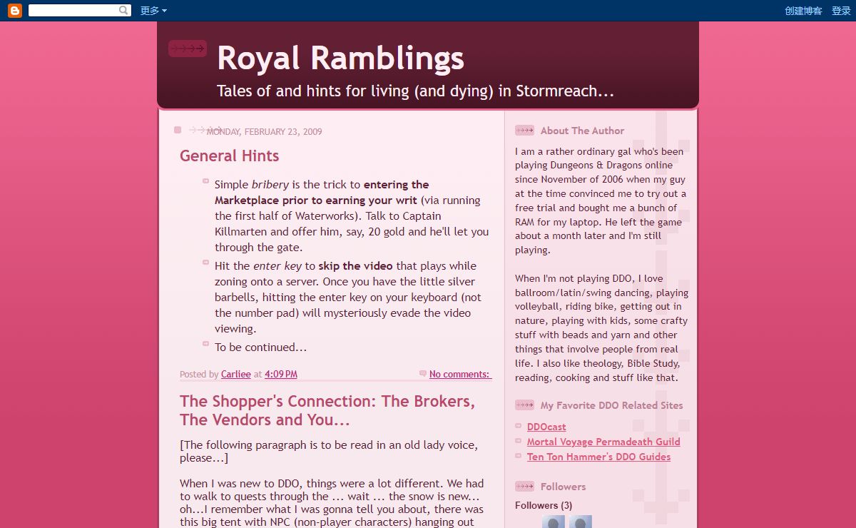 Royal Ramblings