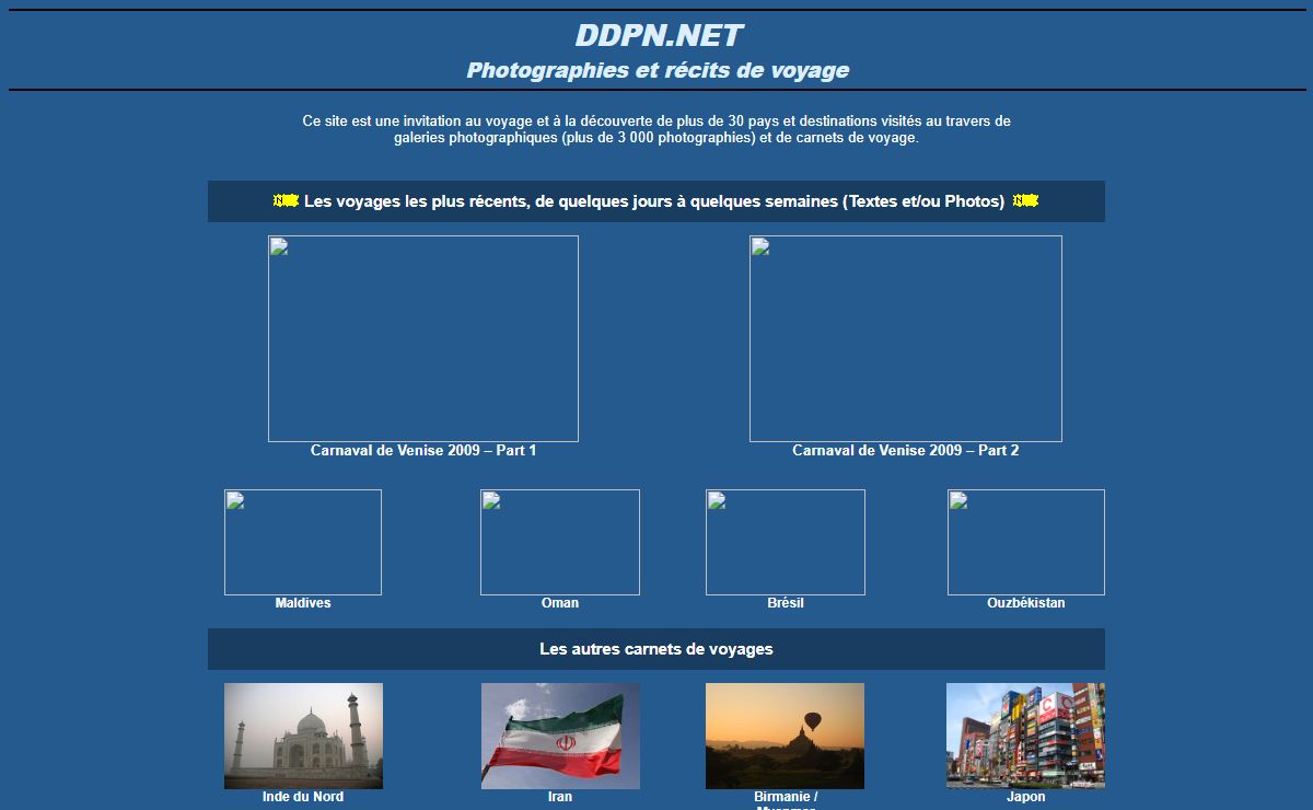 DDPN.net - Photographies et récits de voyages