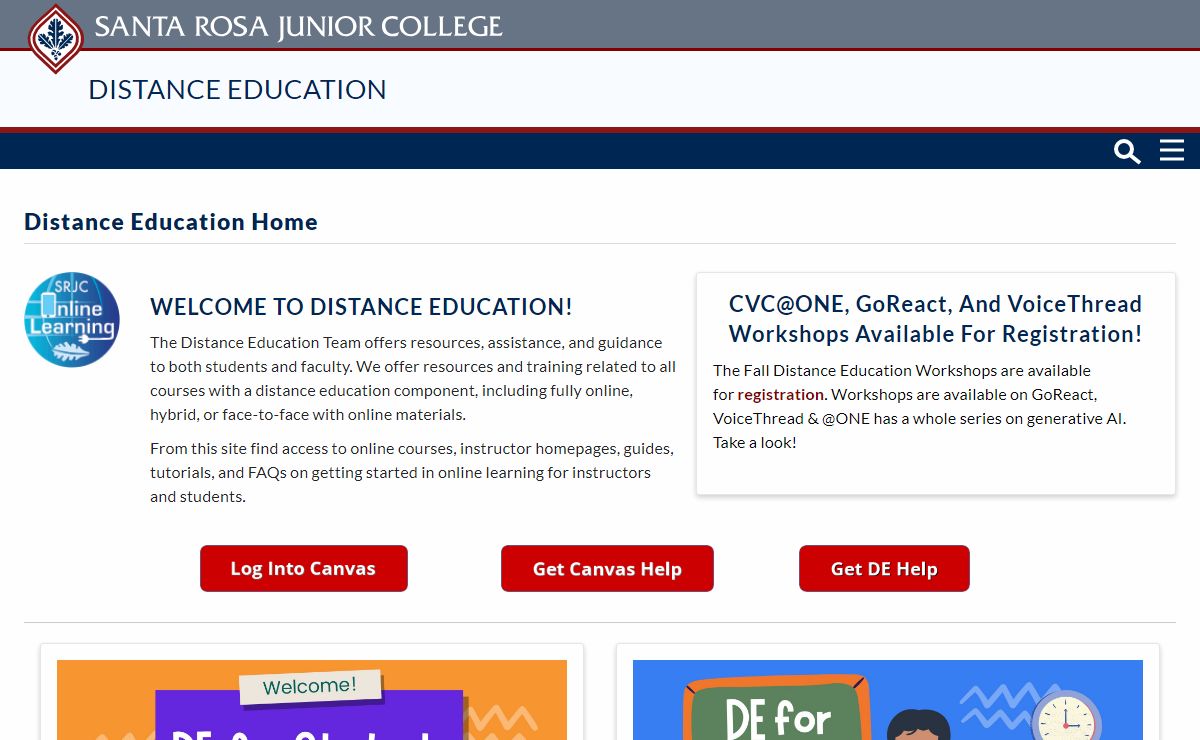 Distance Education Home | Distance Education