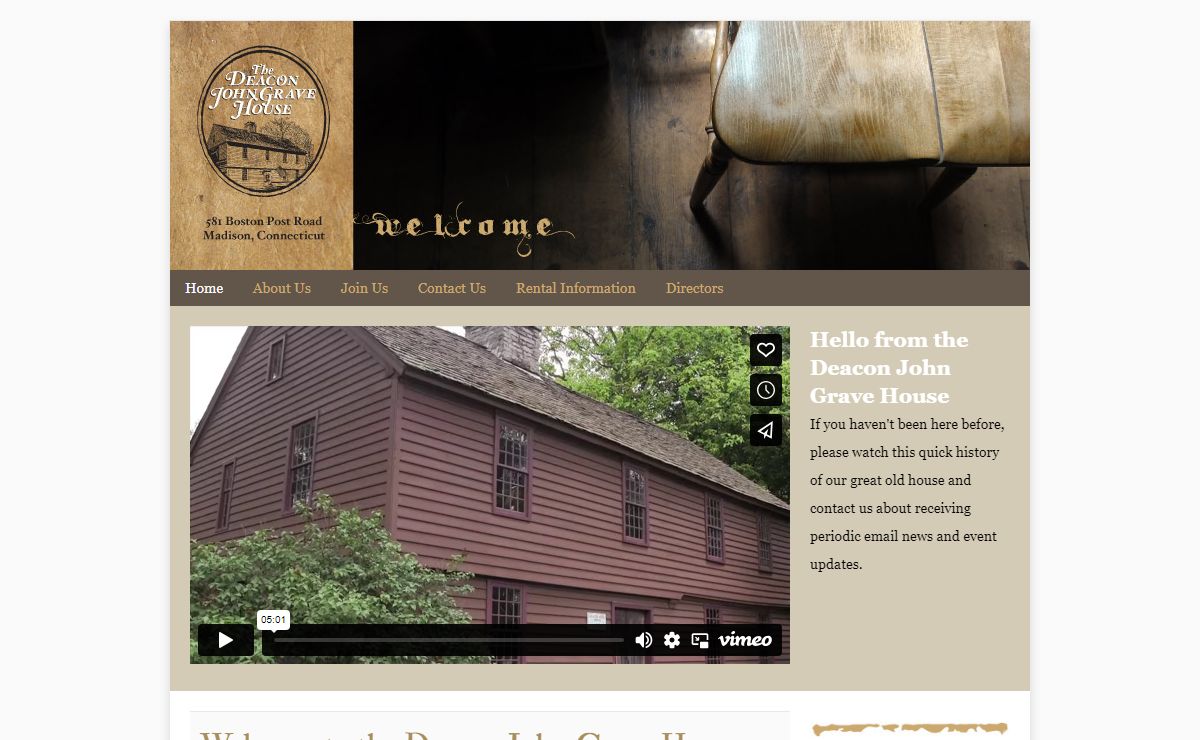 deaconjohngrave.org | Historic House in Madison, Connecticut