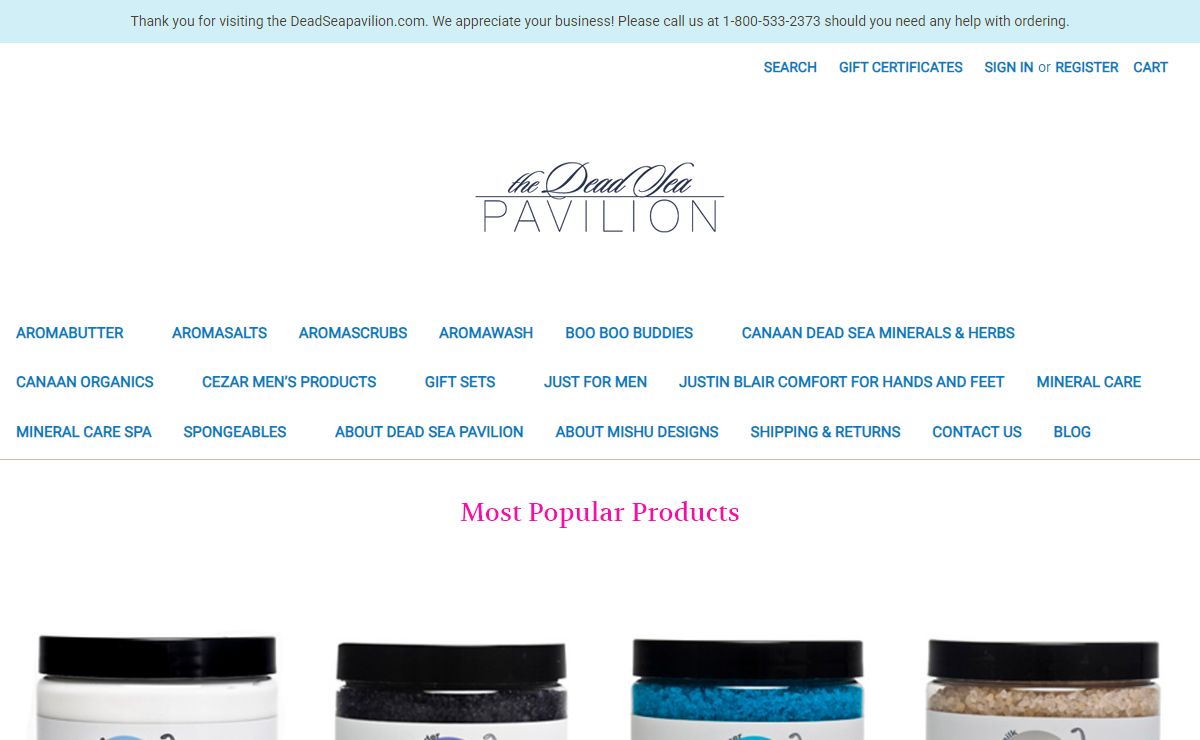 deadseapavilion.com