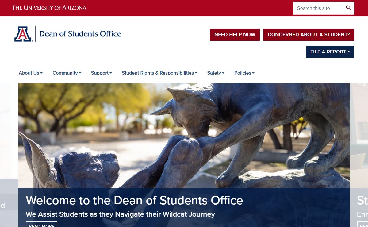 Welcome | Dean of Students Office