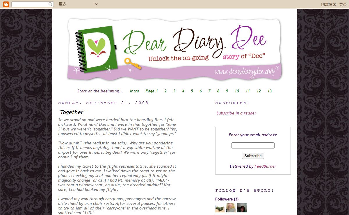 Dear Diary Dee