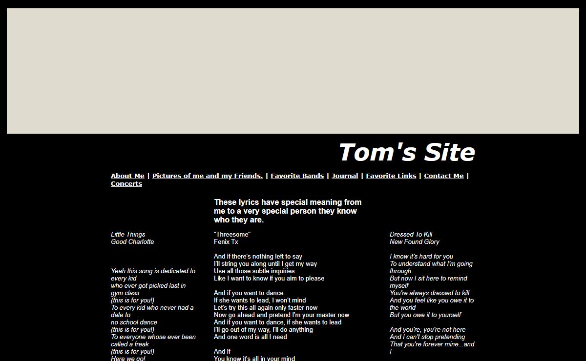 Tom's Site