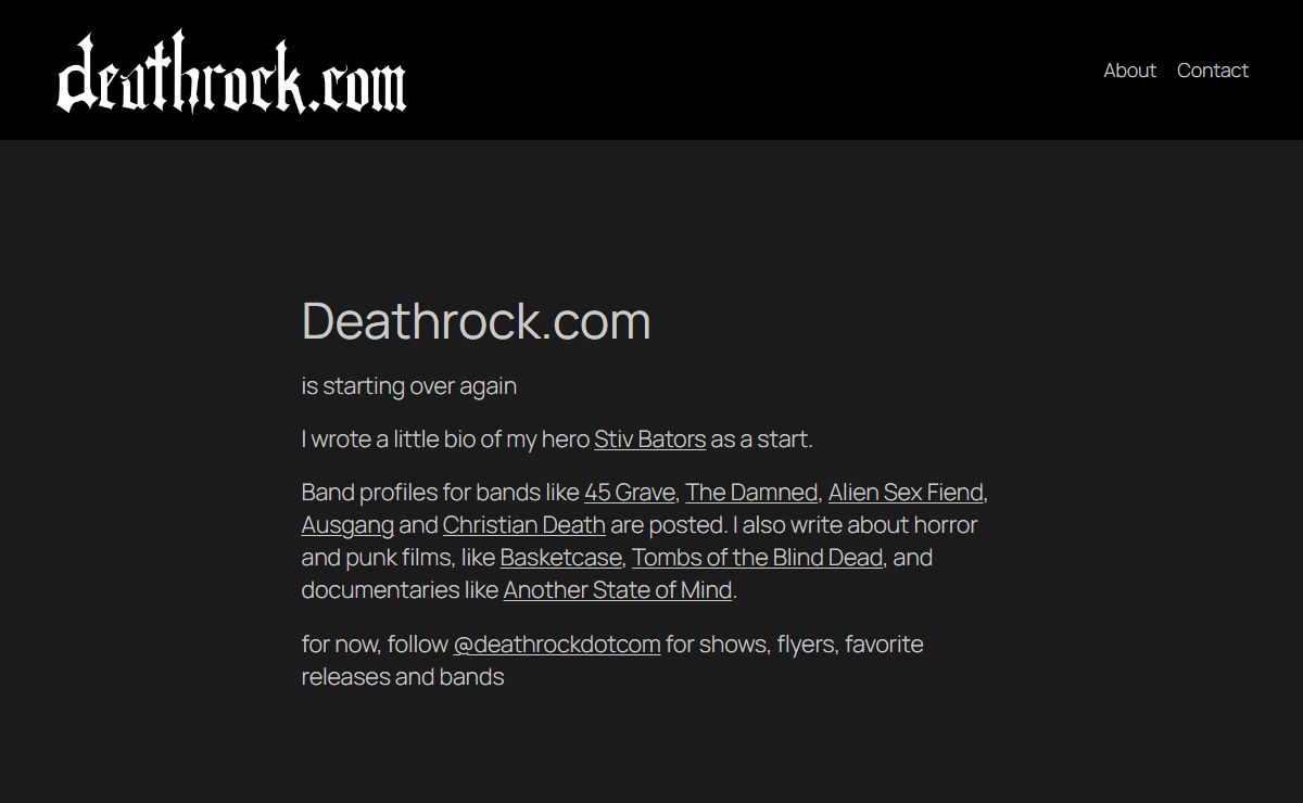 deathrock.com – deathrock.com