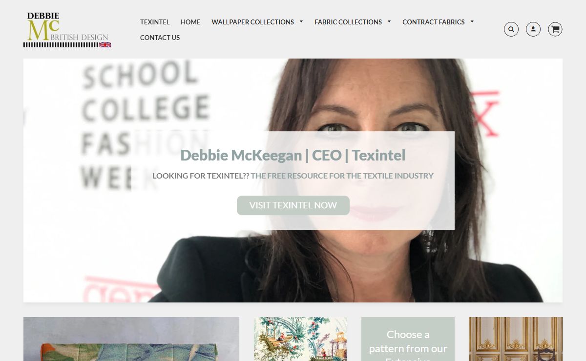 CEO | AWARD WINNING DESIGNER | DIGITAL TEXTILE EXPERT | TEXINTEL – DebbieMcKeegan.com