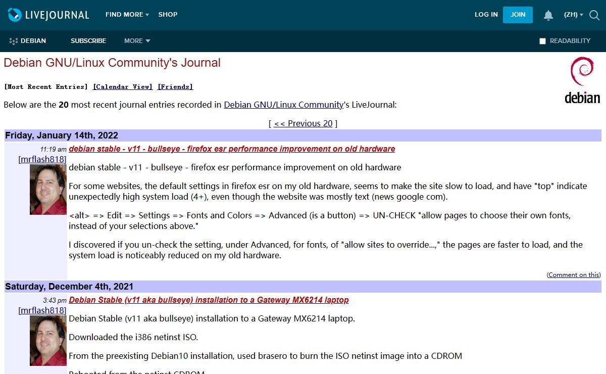Debian GNU/Linux Community's Journal