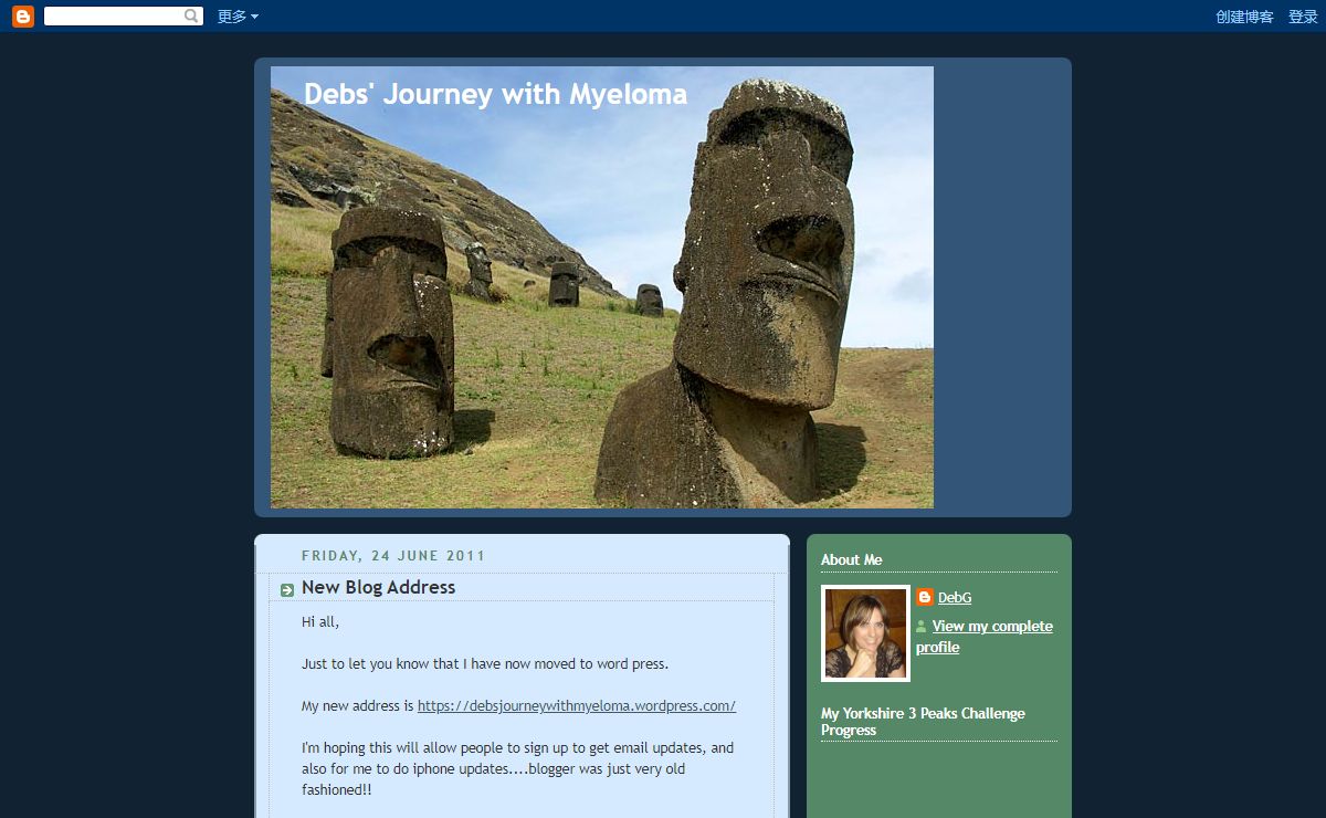 Debs' Journey with Myeloma