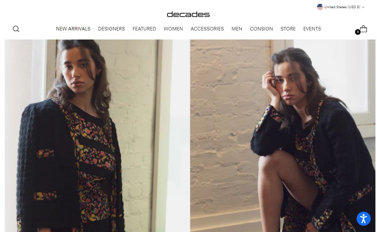 Shop Decades | Buy & Sell Luxury Designer Consignment – Decades Inc.