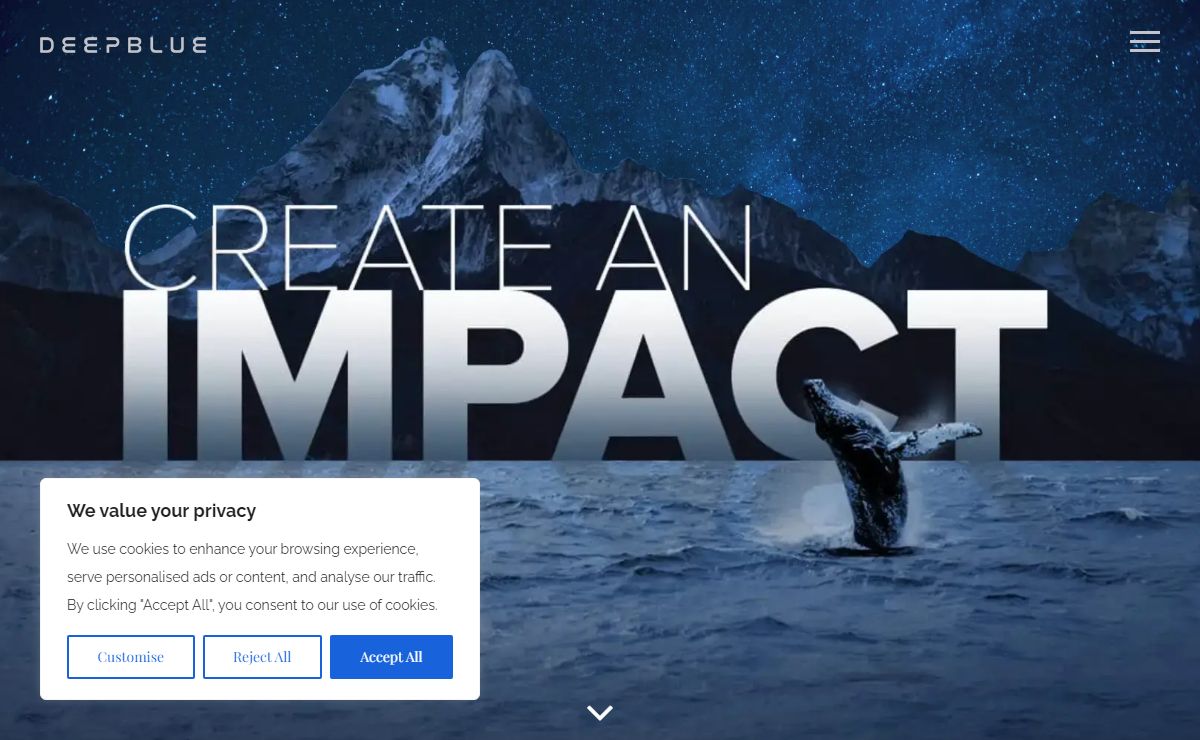 Web Design Agency I DEEPBLUE