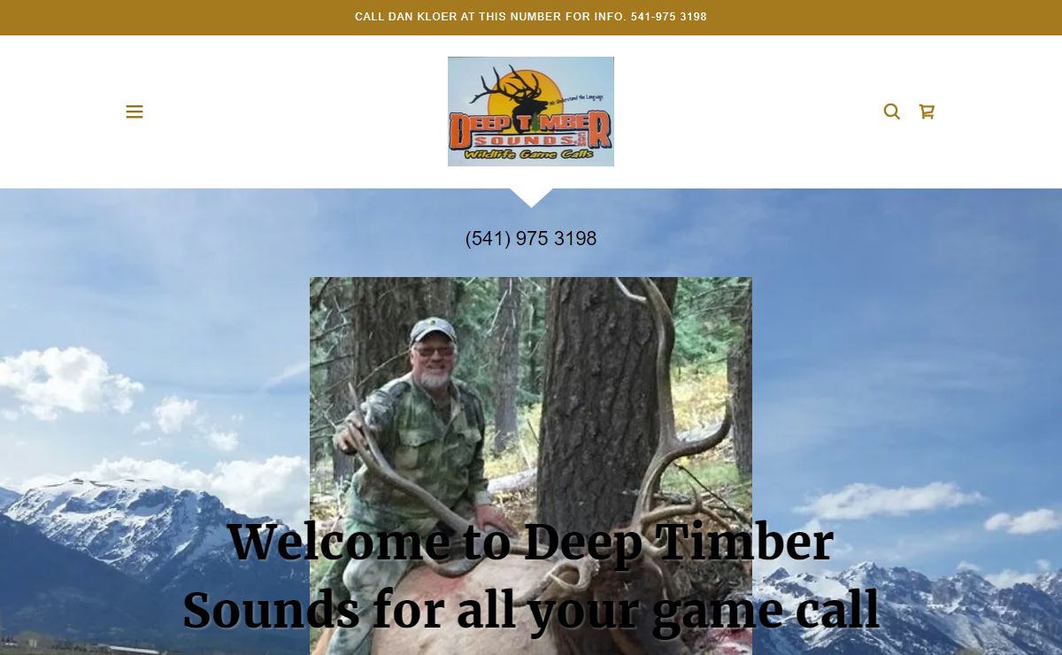 Deep Timber Sounds - Big Game Calling Products, Elk and Cow Call