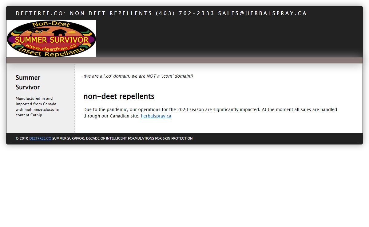 Summer Survivor Repellents