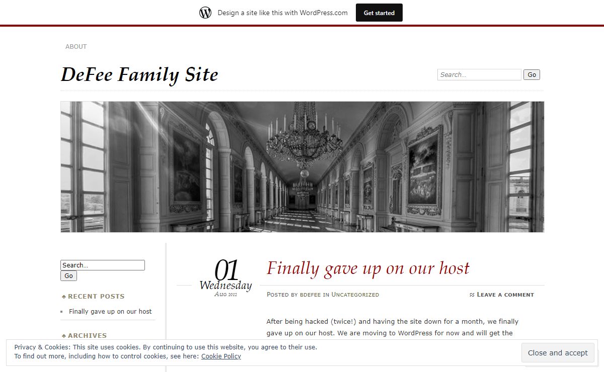 DeFee Family Site