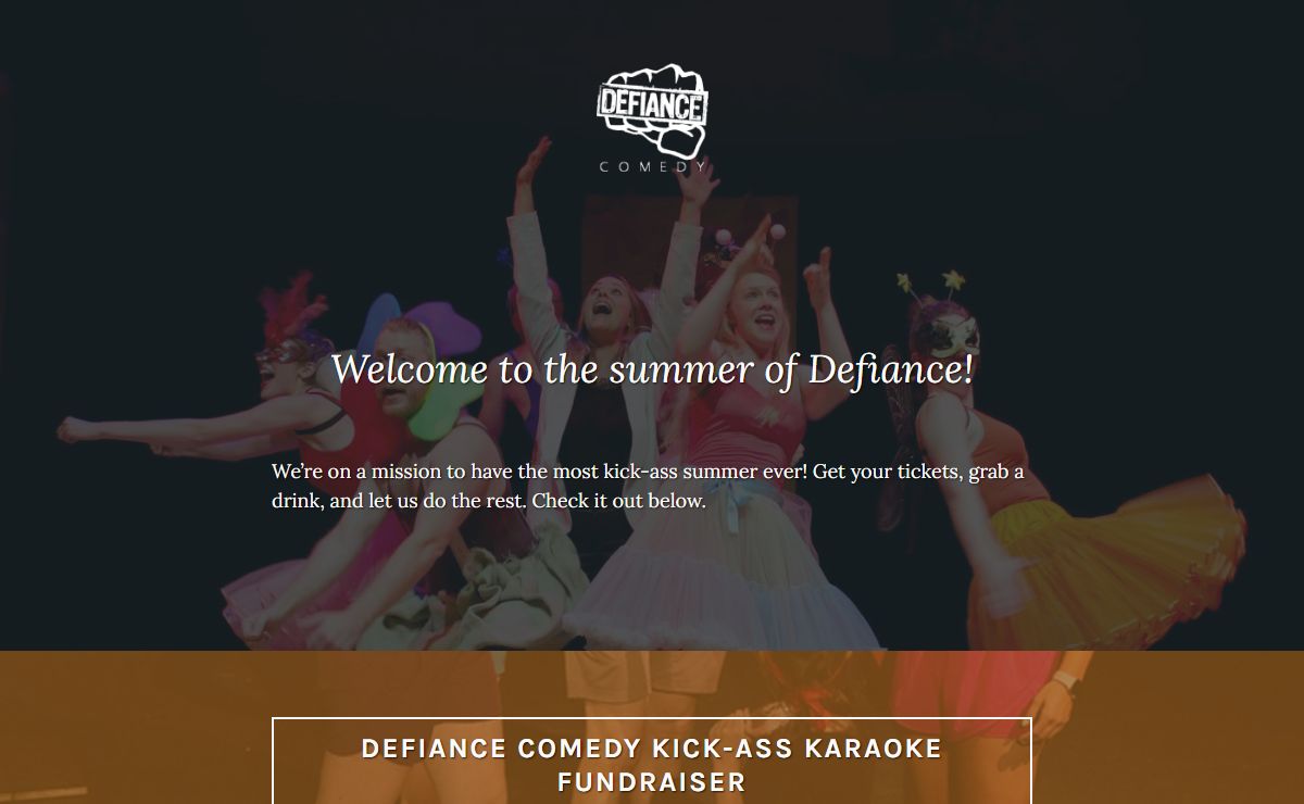 Defiance Comedy