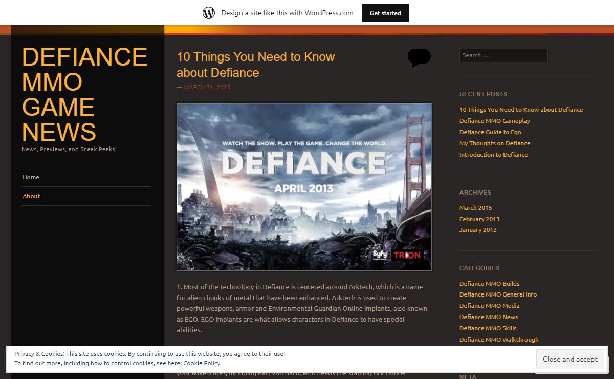 Defiance MMO Game News | News, Previews, and Sneak Peeks!