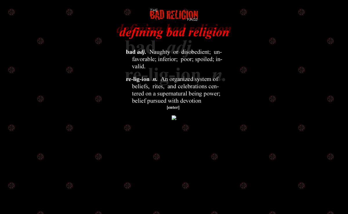 Defining Bad Religion