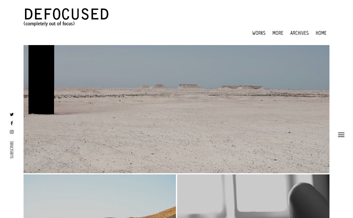 deFocused – (completely) out of focus