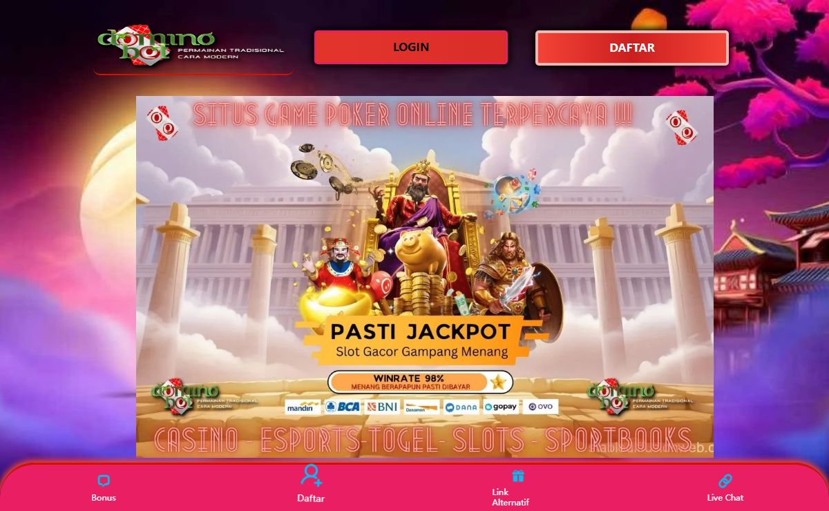 Dominobet - Game Poker Online Paling di Cari - Gampang Cuan