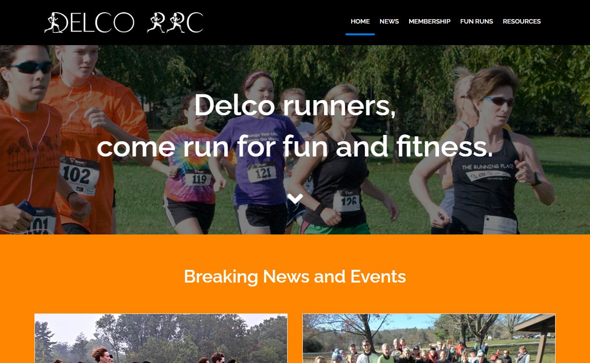 Delco RRC – Run for fun and fitness.