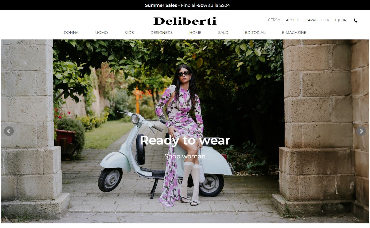 Deliberti The Luxury Shopping