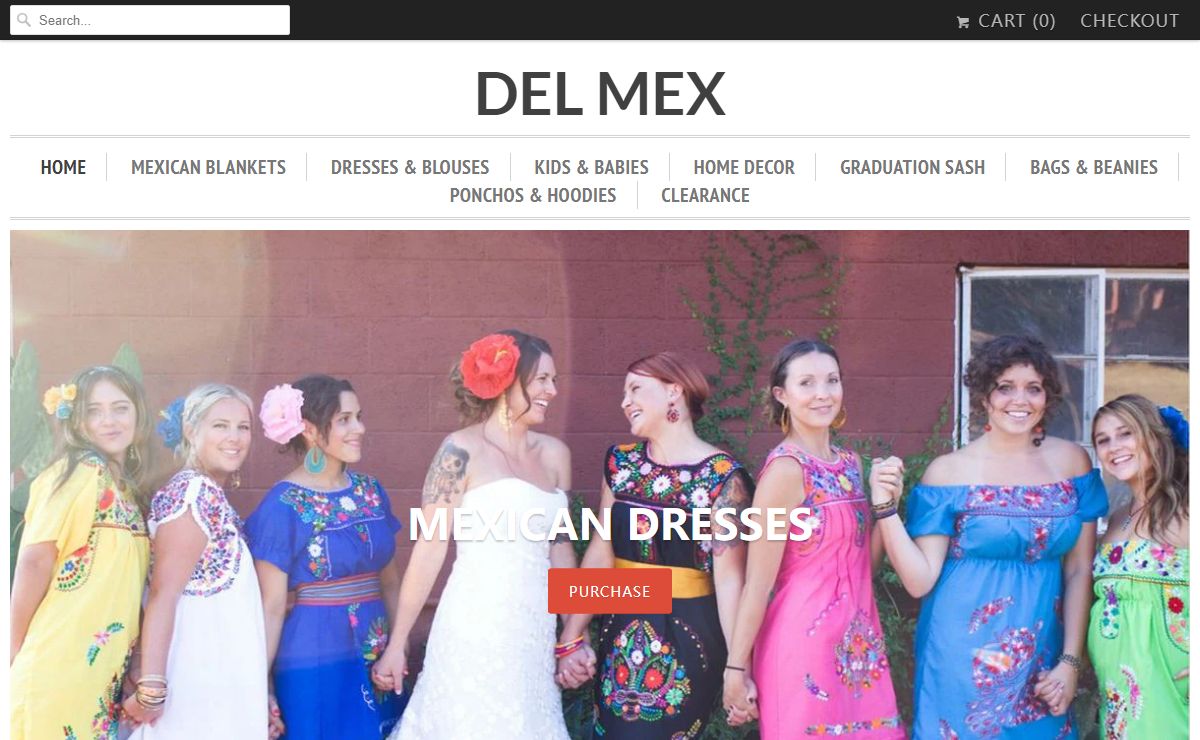 Mexican Blankets, Serapes, Embroidered Dresses and Fiesta Decor