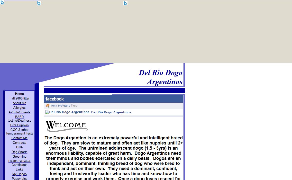 Del Rio Dogo Argentinos