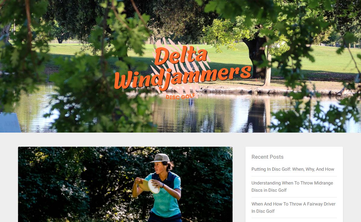 Delta Wind Jammers Disc Golf Community