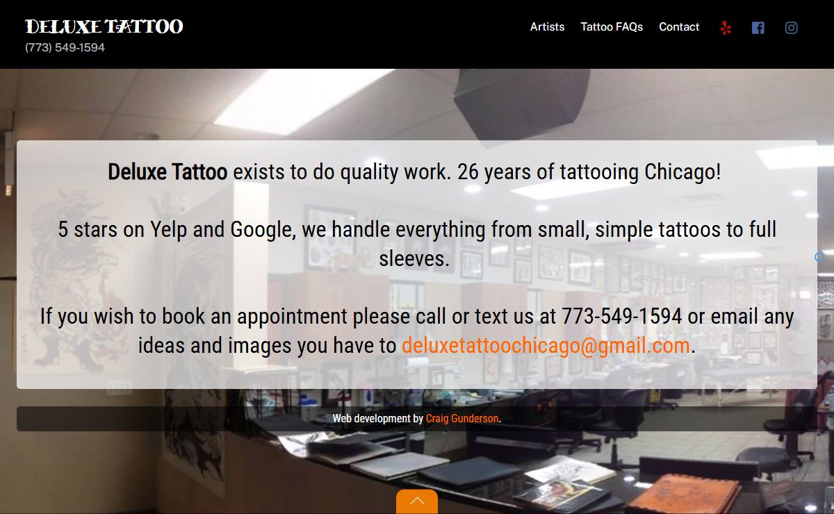 Home | Deluxe Tattoo