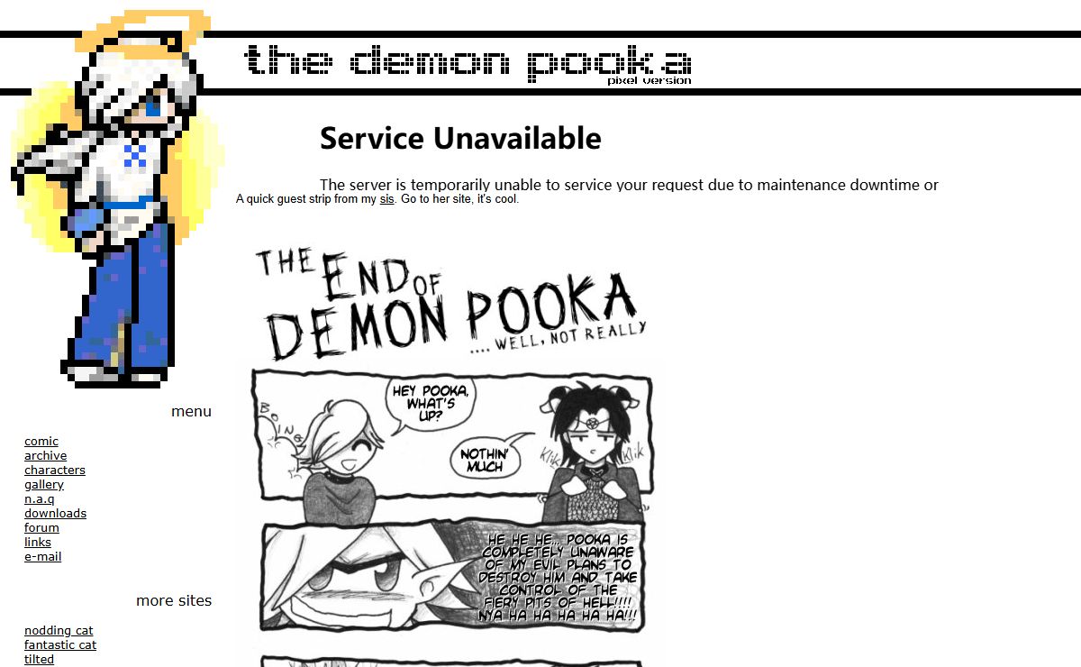 The Demon Pooka ========= pixel version