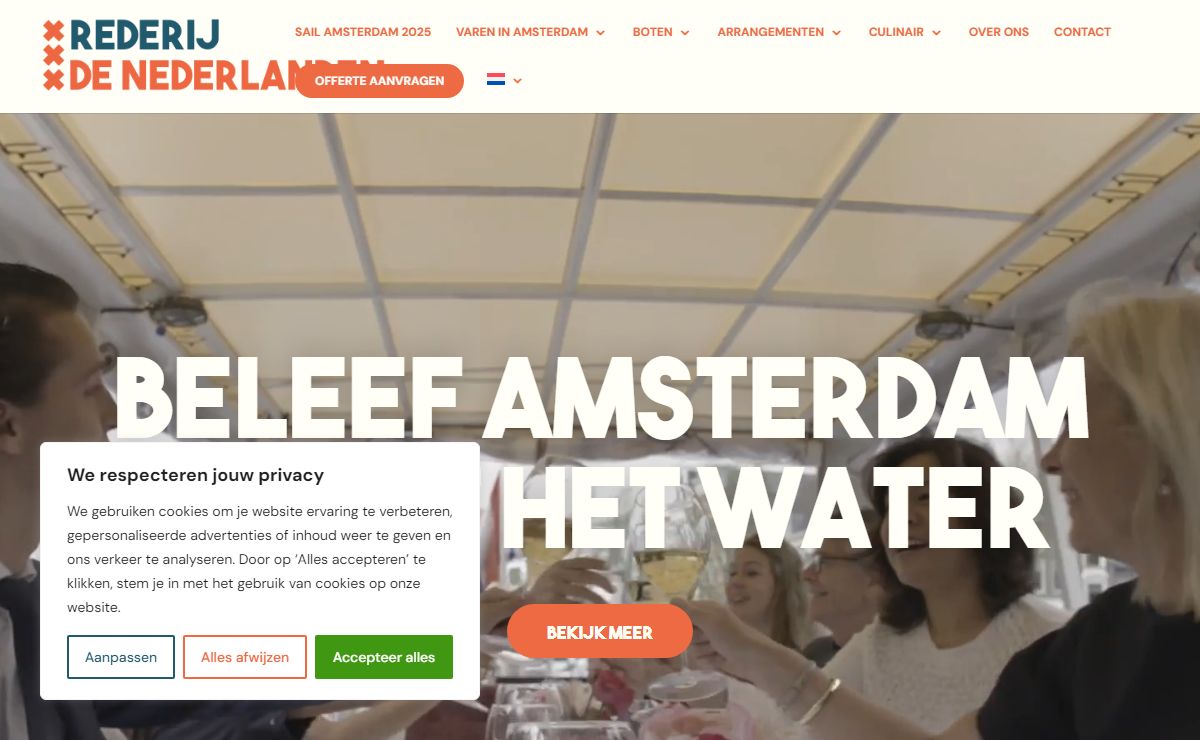 Rederij de Nederlanden | Een unieke vaarbelevenis