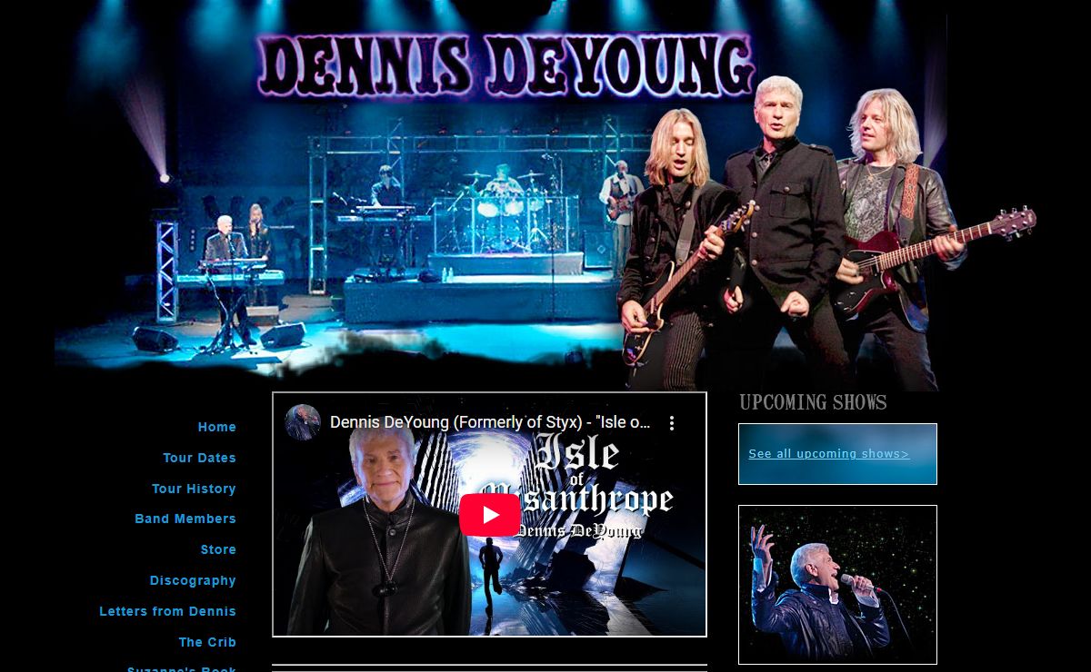 The Official Dennis DeYoung Web Site