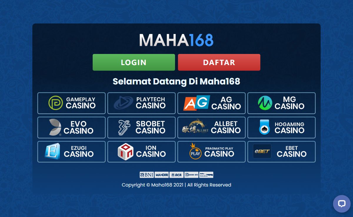 CASINO ONLINE MAHA168 | Daftar Maha168
