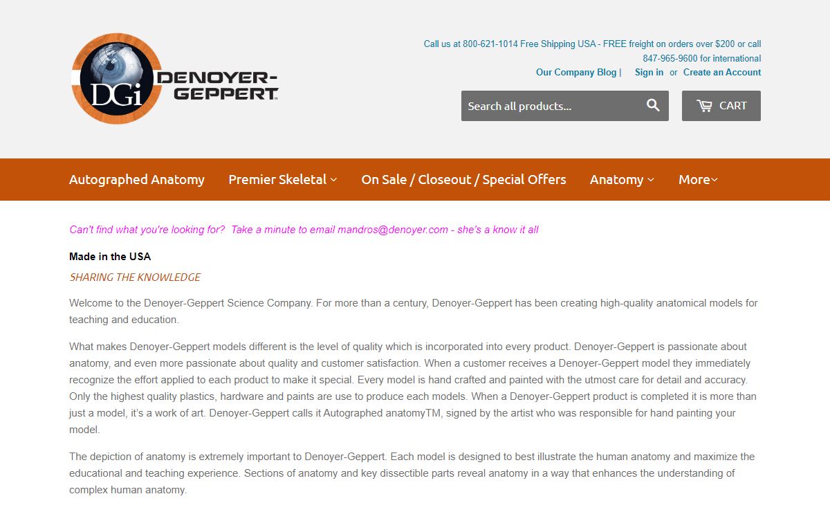 Denoyer-Geppert Science Company Home