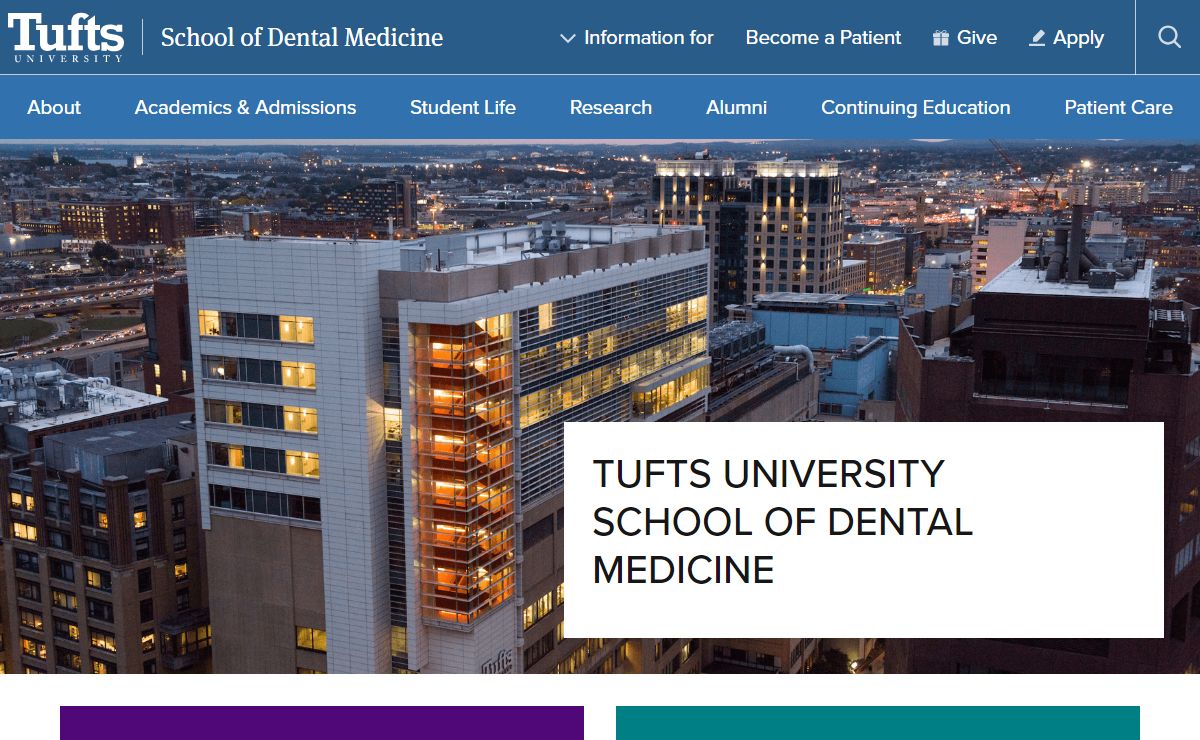 Homepage | School of Dental Medicine