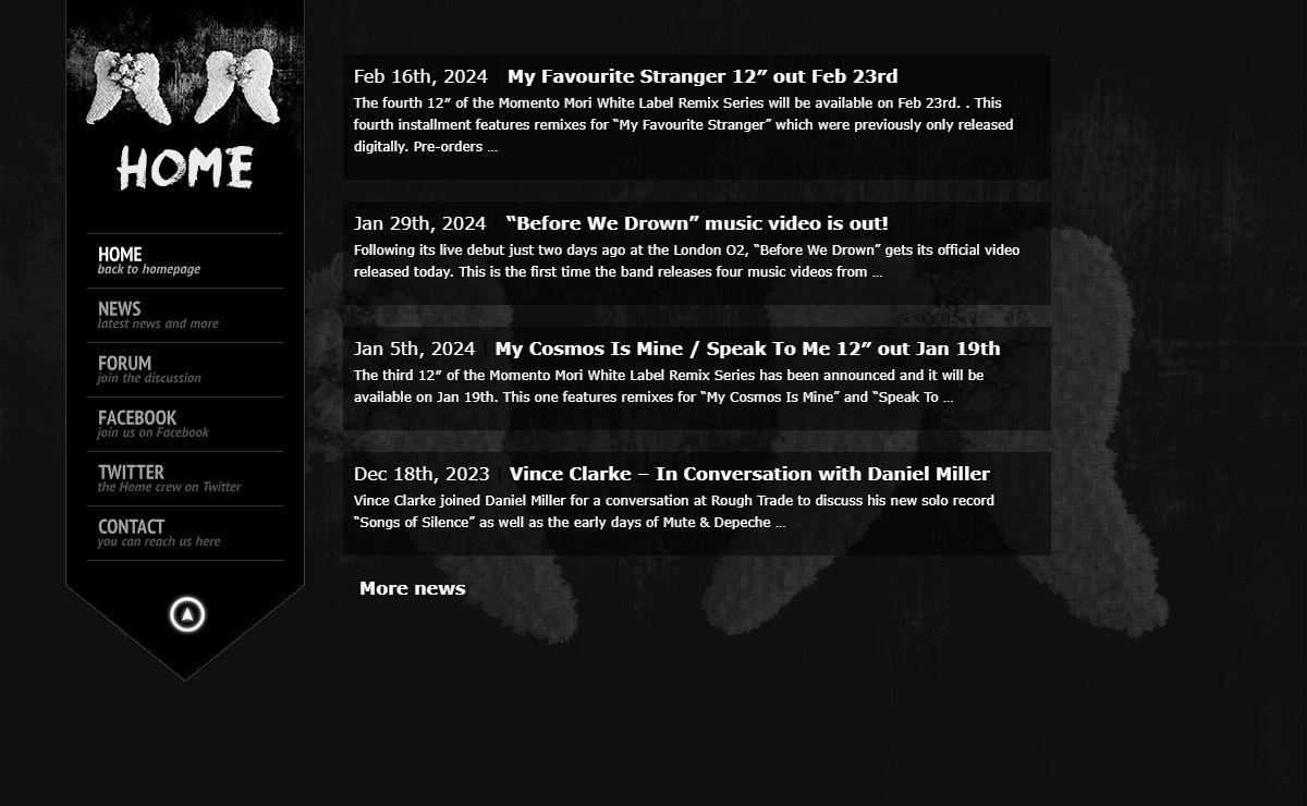 Home / a Depeche Mode website