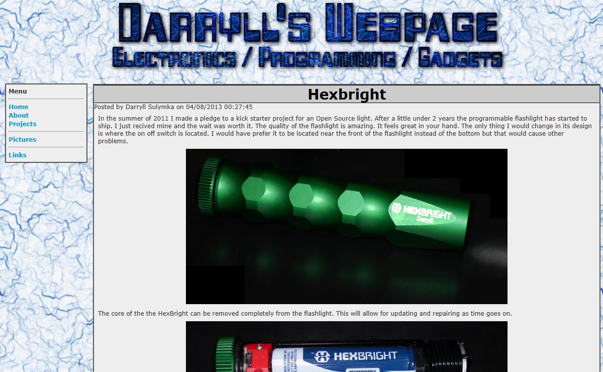 Darryll's Home Page