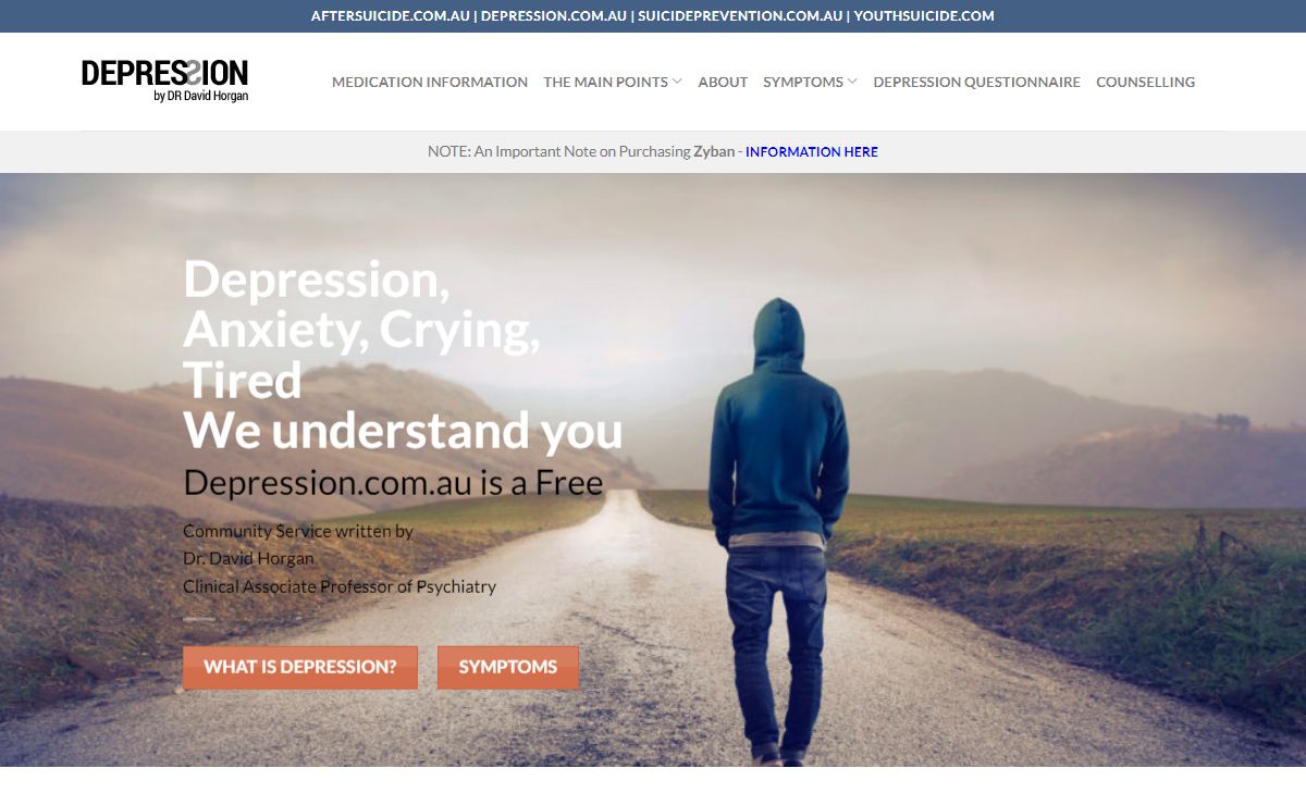 Depression.com.au |Medication & Symptoms Explained