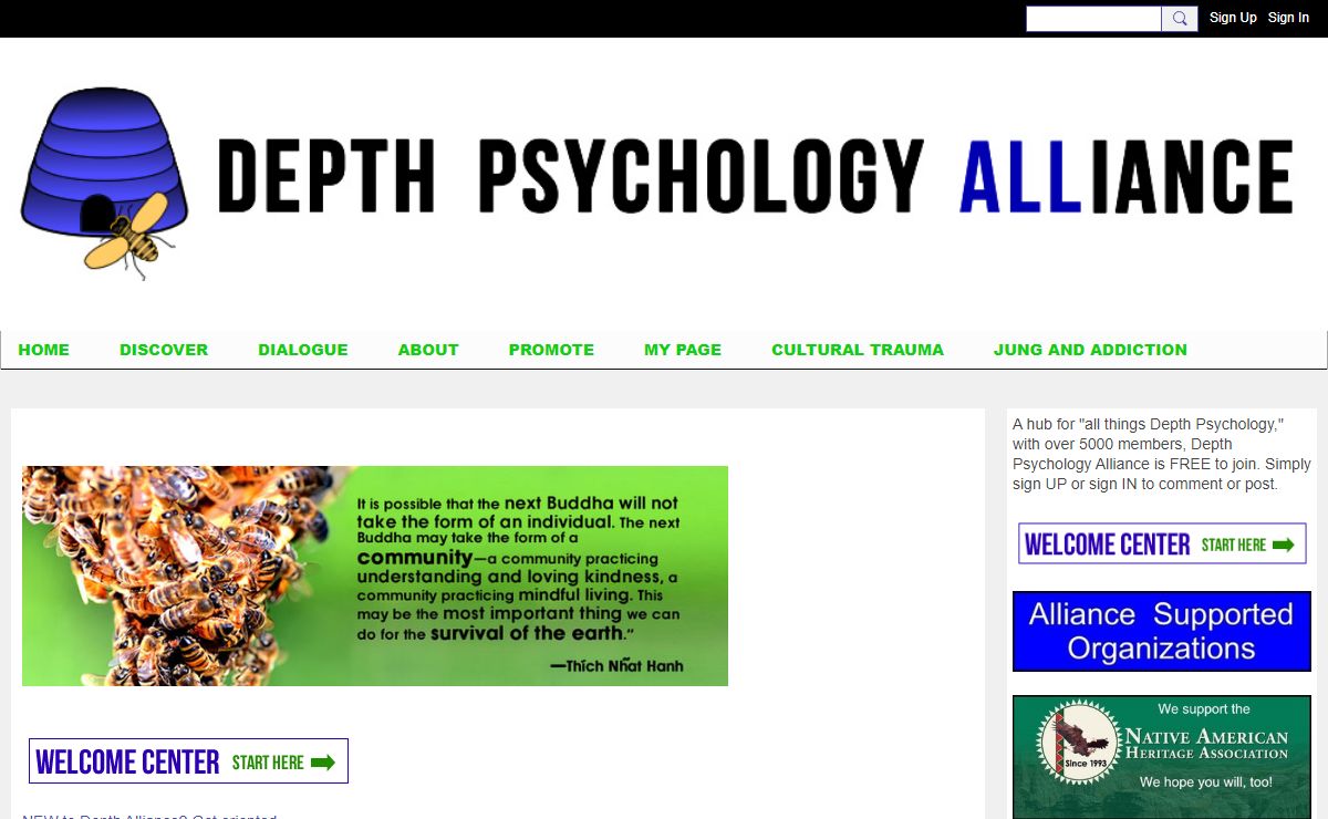 Home - Depth Psychology Alliance