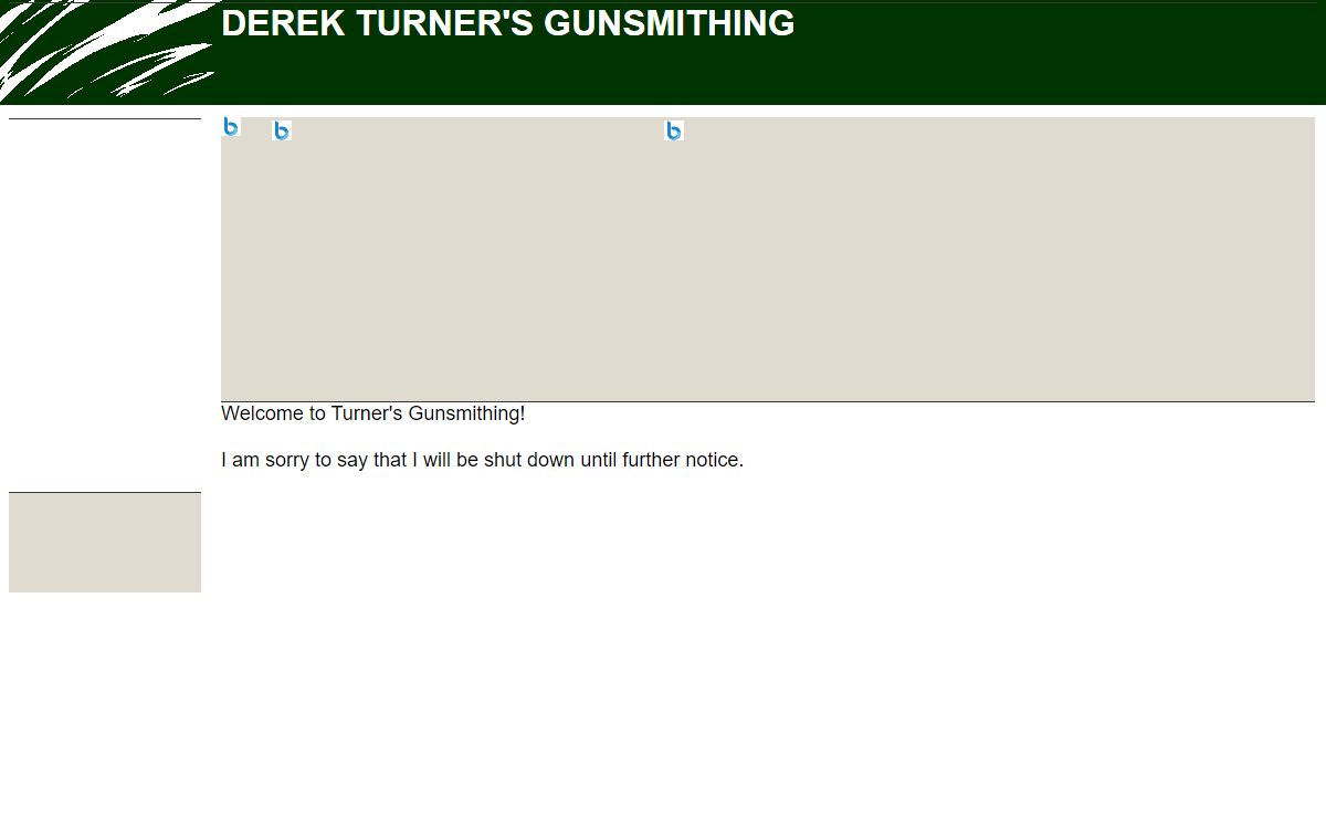 DEREK TURNER'S GUNSMITHING