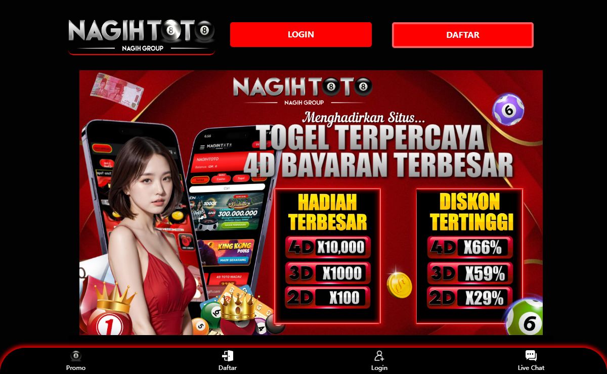 NAGIHTOTO | BANDAR TOTO TOGEL NOMOR 1 | SITUS TOTO TOGEL ONLINE RESMI