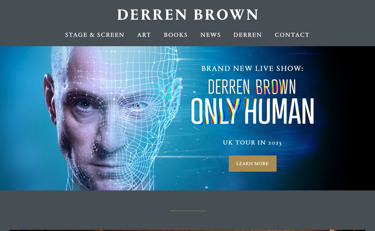 Derren Brown – The Official Site