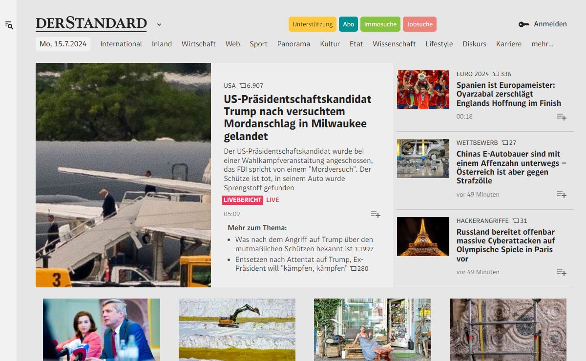 derStandard.at | Nachrichten, Kommentare & Community
